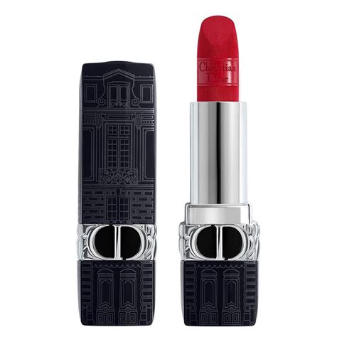 Rouge Dior Winter Poppy Velvet Lipstick 